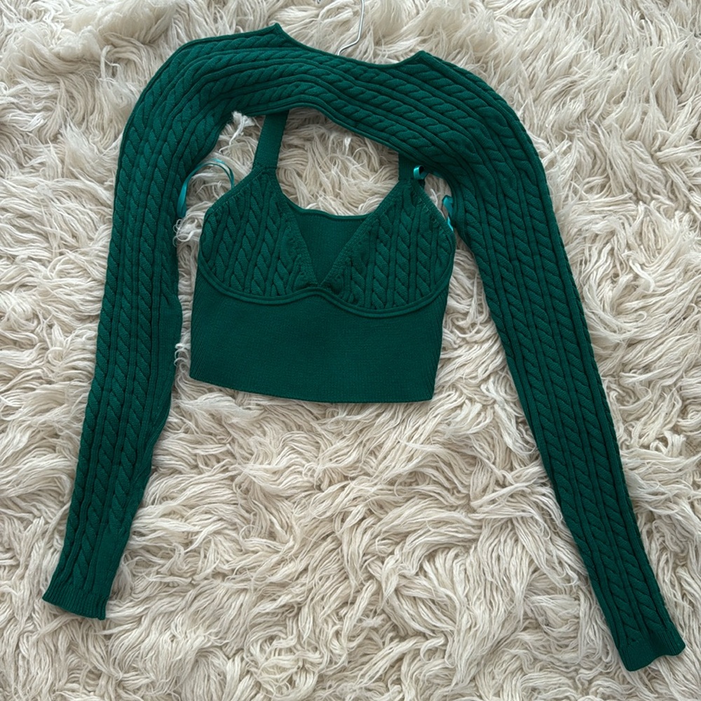 Ronny Kobo Two Piece Sweater Top
